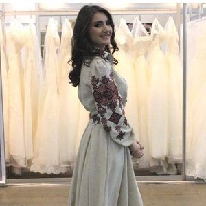 Original dress /Ukranian designer oksana polonets